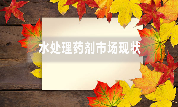 水處理藥劑市場(chǎng)現(xiàn)狀